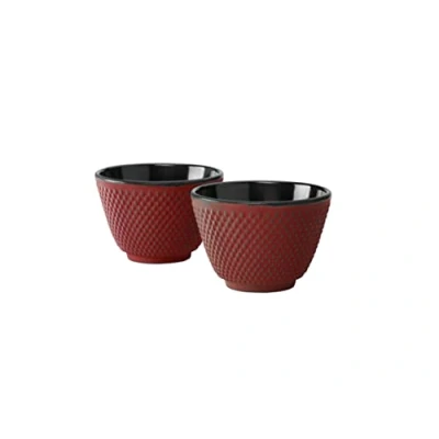 Immagine di Bredemeijer G004R Tazze Xilin, Rosso, Set di 2