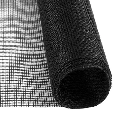 Immagine di Windhager Zanzariera in Fibra di Vetro Alta qualità, saldata a Rete, Resistente ai Raggi UV, Antracite, 100 x 250 cm, 03438, Nero