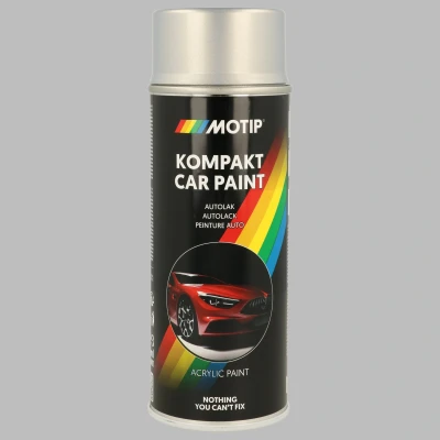 Immagine di MOTIP 55434 Veicolo Vernice combinata 400ml aerosol argento Kompakt silver metallic 12 ml