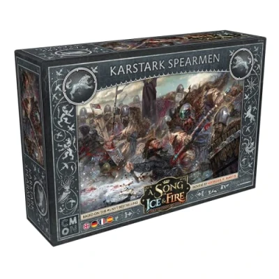 Immagine di CMON, A Song of Ice &amp; Fire Supporto per lancia di Haus Karstark Espansione, Tabletop, 2 giocatori, dai 14+ anni, 45+ minuti, tedesco, multilingue