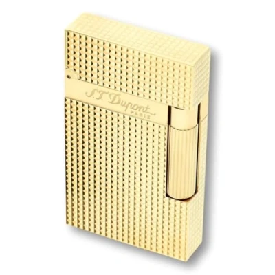 Immagine di ST DUPONT accendino a gas ricaricabile, gas, elettronico, antivento, prova di tempesta, Ligne 2, finitura argento