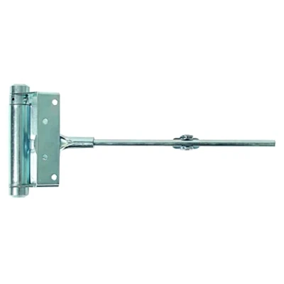 Immagine di Alberts 417758 Chiudiporta e cancello, autochiudente, zincato blu, altezza 100 mm, lunghezza 242 mm