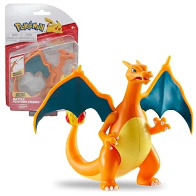 Immagine di Pokemon Selezione Battle Feature Figures Figura di Azione Mobile Deluxe, Figure Gioco:Charizard
