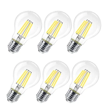Immagine di EXTRASTAR Lampadina LED E27,8W (equivalenti a 80W), 950 lumen,Trasparente luce fredda Pacco da 6