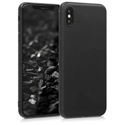 Immagine di kwmobile Custodia Compatibile con Apple iPhone XS Max Cover Back Case per Smartphone in Silicone TPU Protezione Gommata nero