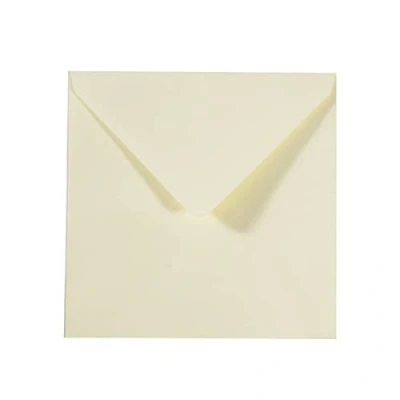 Immagine di Buste Florence Avorio 120 g sigillabili con Striscia Adesiva 16 x cm Trama di Lusso Semplici per la Creazione Biglietti e Accessori Scrapbook