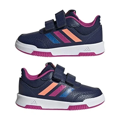 Immagine di adidas Tensaur Hook And Loop Shoes, Sneaker Unisex Bimbi 0 24, Dark Blue Lucid Fuchsia Fusion, 23 EU