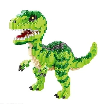Immagine di Balody Figura da Assemblare con nanoblocchi. Dinosauro Velociraptor.