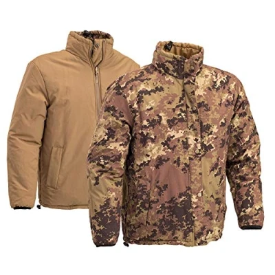Immagine di DEFCON 5 Giacca Reversibile VEGETATO Tan con Sacchetto di Compressione D5 20091 (VEGETATO/Tan, S)