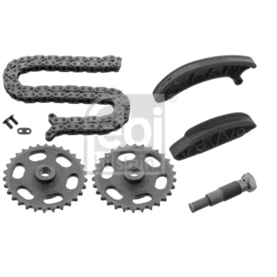Immagine di FEBI BILSTEIN 49211 Kit catena distribuzione Simplex, con maglia di giunzione MERCEDES BENZ: Classe C Sedan, Sprinter 3.5 T Van, ML
