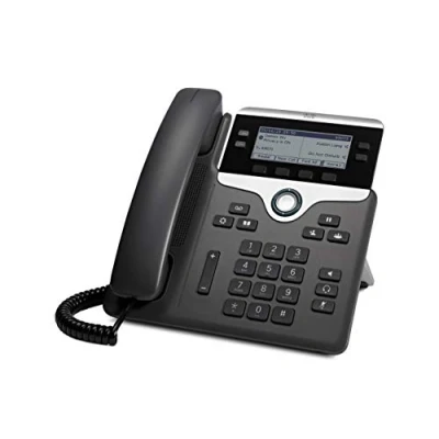 Immagine di Cisco 7841 IP Phone CP K9 NEU / OVP Herstellernummer: Das Sistema telefonico VoIP Display LC Nero, Argento