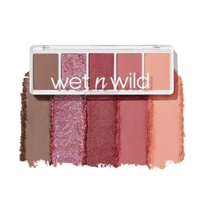 Immagine di Wet n Wild, Color Icon 5 Pan Palette, Palette di Ombretti, Colori Riccamente Pigmentati per il Trucco Tutti i Giorni, Formula a Lunga Durata e Facile da Sfumare, Full Bloomin&#039;
