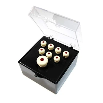 Immagine di MARTIN 18APP60 SET Pin WHITE, TORTOISE INLAY, 7 Ponte Bianchi più un Endpin