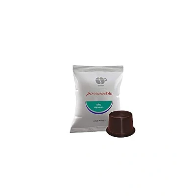 Immagine di Lollo Caffè Box Capsule PassioneBlu* Miscela Dek 400