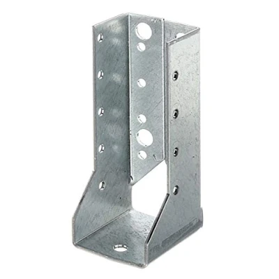 Immagine di Alberts 837501 Staffa per travi, Tipo B, confezione artigiani, zincata con procedimento Sendzimir, 60 x 100 mm, Set da 50