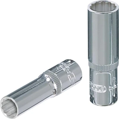 Immagine di KS Tools 918.3743 Bussola poligonale 3/8&quot; CHROMEplus, lunga, 9 mm