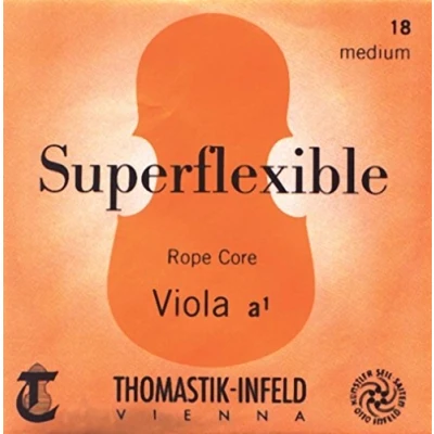 Immagine di Thomastik corda per Viola 4/4 Superflexible Do nucleo acciaio, rivest. argento, media