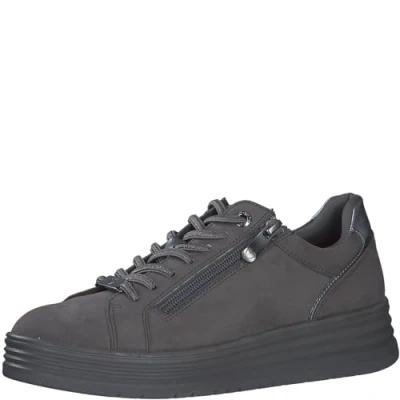 Immagine di MARCO TOZZI Sneaker da Donna Laced 2 23752 43, Scarpe Ginnastica, Dk Grey Comb, 40 EU