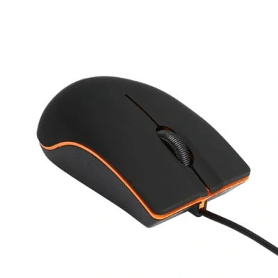 Immagine di ulafbwur mouse cablato M20 smerigliato ad alta sensibilità ergonomico Plug and Play Mini ottico per computer ufficio desktop PC