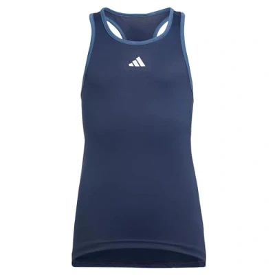 Immagine di adidas Performance CLUB TANK Unisex Top per bambini, Taglia: 116, Collegiate navy