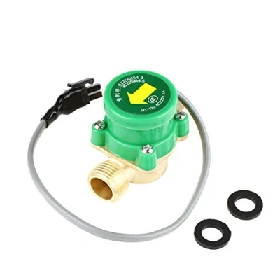 Immagine di Interruttore del sensore di flusso, 1 PCS HT 120 AC220V 0,5A G1 / 2 pollice 1/2 flusso della pompa dell&#039;acqua