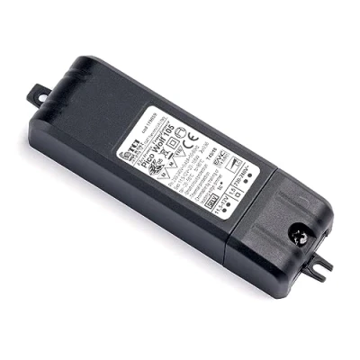 Immagine di Trasformatore elettronico alogeno TCI Pico Wolf 105 per lampade alogene, 20 Watt, 12 Volt, nero, dimmerabile