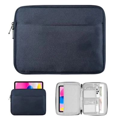 Immagine di TiMOVO 9 11&#039;&#039; Tablet Custodia Sleeve per iPad Air 11&quot; 2024, PRO 2024 2018, 10.2 2021 2019, 5/4 10.9, 10a Gen. 2022, Galaxy Tab S9 2023/A8 10.5, Indaco