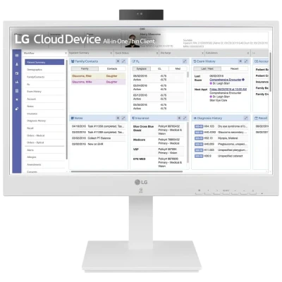 Immagine di LG Electronics PC All in One ThinClient 24CR671N 2P 60.5 cm (23.8 pollici) Full HD Intel® Pentium® N6005 8 GB RAM 256 SSD Imagination