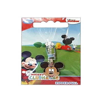 Immagine di PARODI &amp; Prym Disney Mickey Mouse Testa Moda Zipper Tira, Scatola Regalo in Metallo Nero, Standard, Mikey Maus, 1 Stück
