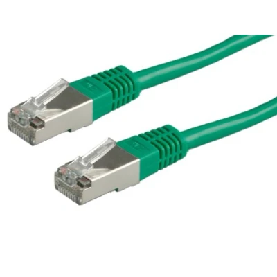 Immagine di Value 21.99.0814 RJ45 cavo di rete, patch CAT 6 S/FTP 1.50 m Verde doppia schermatura 1 pz.