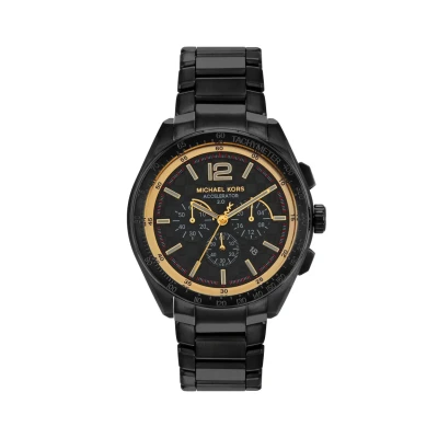Immagine di Michael Kors Accelerator Cronografo, Uomo, Taglia: One Size, Black