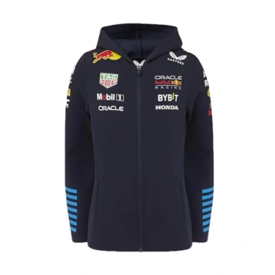 Immagine di Red Bull Racing Giacca con cappuccio cerniera F1 Team Formula ufficiale 1, colore: Blu, Cielo Notturno, 8 anni