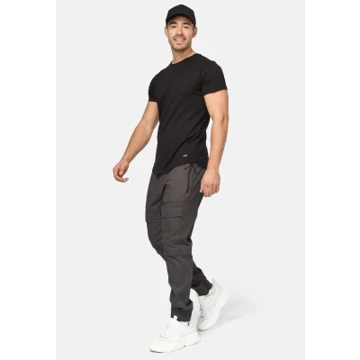 Immagine di Indicode Uomini Dennis Cargo Pants Pantaloni in 98% Cotone con 6 Tasche Raven XXL