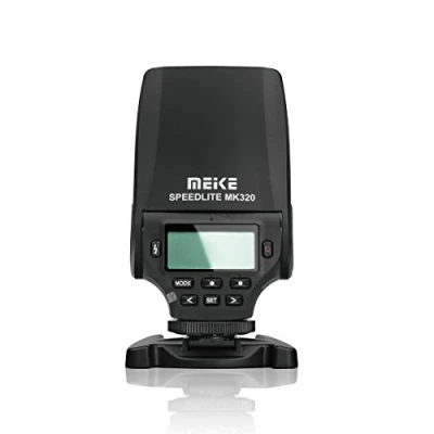 Immagine di Meike MK320N Speedlite Flash TTL Fit Most of Nikon Mirrorless DSLR and Hot Shoe Camera D3 D3X D4 D4S D60 D70S D80 D90 D300S D600 D610 D700 D800 D800E D3000 D3100 D5000 D5100 D7000 D7100 etc