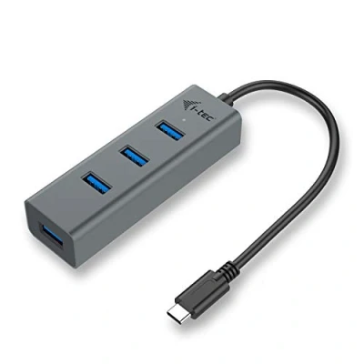 Immagine di I TEC USB C METAL 4 PORT HUB 4X 3.0