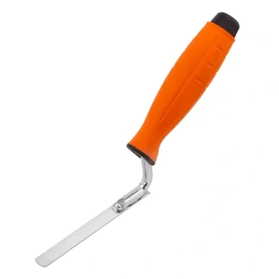 Immagine di Mivos Cazzuola 12 mm per Lavori di Stuccatura, Acciaio Inox/Cazzuola Fughe e Mattoni/Spatola Giunti con Lama Flessibile Impugnatura Antiscivolo/Made in EU