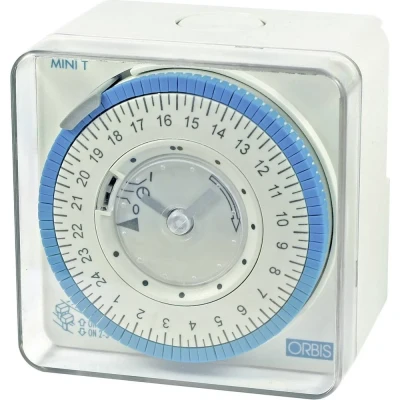 Immagine di ORBIS Zeitschalttechnik MINI T D 230 V Timer di superficie analogico 120 V/AC, V/AC