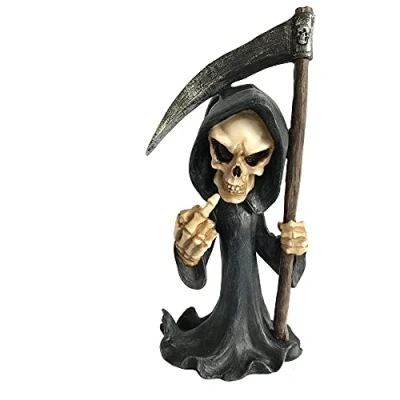 Immagine di Nemesis Now Fear Cursing Statuina di Tristo Mietitore, 21,5 cm, colore: Nero
