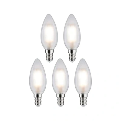 Immagine di Paulmann 29095 LED (monocolore) ERP F (A G) E14 Forma di candela 4.8 W Bianco caldo (Ø x A) 35 mm 98 5 pz.