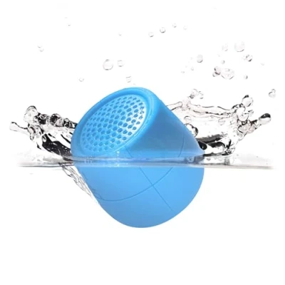 Immagine di Lexon MINO X Floatable Water Resistant IPX7 Portable Bluetooth Speaker 3W Light Blue