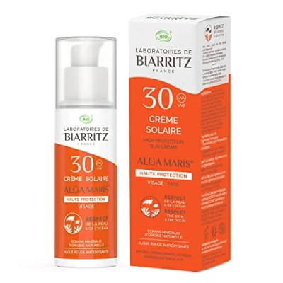 Immagine di algamaris Crema Solare Viso Spf30 certificata Bio