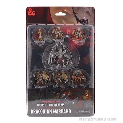 Immagine di Wizkids Miniatura D&amp;D Icons of The Realms Draconian Warband