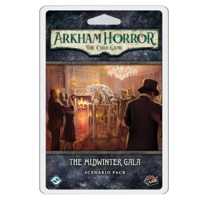 Immagine di Arkham horror The Card Game Midwinter Gala Scenario Pack Gioco di storia interattivo, LCG cooperativo, età 14+, 1 4 giocatori, 2 ore gioco, realizzato da Fantasy Flight Games