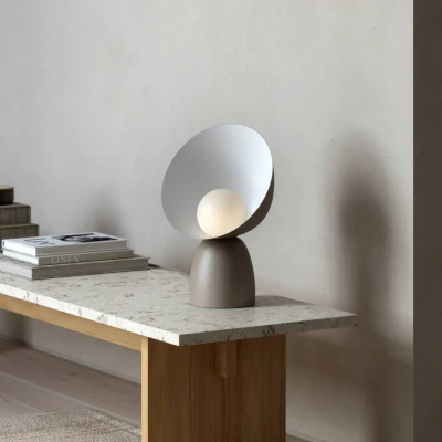Immagine di DFTP by Nordlux Lampada da tavolo Hello, marrone