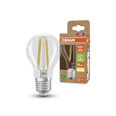 Immagine di OSRAM 4099854009976 LED (monocolore) ERP A (A G) E27 Forma di bulbo 4 W = 60 Bianco caldo (Ø x A) mm 1 pz.