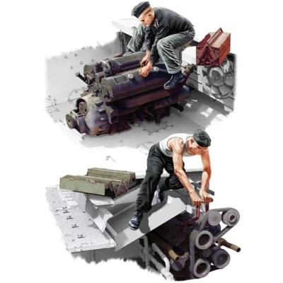 Immagine di Miniart Maybach Kit Modello in plastica smontato, Colore Grigio, MA35331