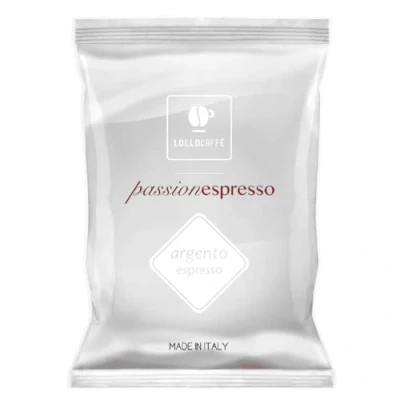 Immagine di 200 CAPSULE LOLLO PASSIONESPERESSO COMPATIBILI NESPRESSO MISCELA ARGENTO