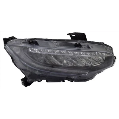 Immagine di TYC 20 15265 00 9 Fari Dx LED con luce guida diurna per veicolo circolazione LED, motore elettrico