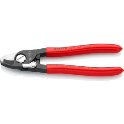 Immagine di Knipex Werk 95 41 165 Forbici per Cavi Adatto (isolamento) in alluminio e rame, fili singoli multipli 12 mm 35 mm²