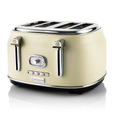 Immagine di Westinghouse Toaster Retro Collections 4 slices vanilla white WKTTB809WH